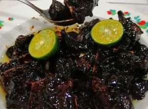 Gambar Tulang biri biri masak hitam 'kante' #KCHUP