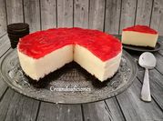 Una foto de tarta de guayaba