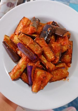 Foto resep Balado terong ungu🍆