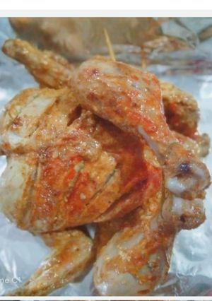 A picture of Roasted whole chicken 🍗.