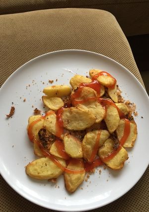 A picture of Kenyan bhajia.