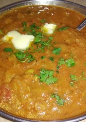 A picture of Bhaji Pav.