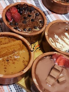 صورة لوصفة طواجن السعادة بالشوكولاتة وزبدة اللوتس 😋