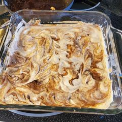 A picture of Cinnamon Swirl Cheesecake Bars.