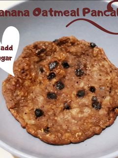 Foto resep Healthy Banana Oatmeal Pancake (Without Flour & Add Sugar)