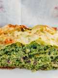 Lasagna with Tuscan Kale, Sausage, and Ricotta