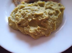 Una foto de Puré de arvejas partidas