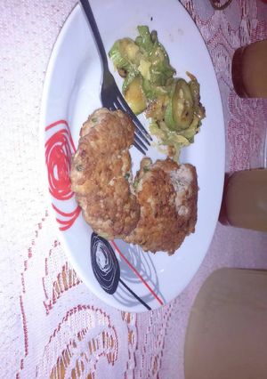 Una foto de Tortitas de carne molida con papa
