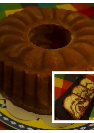 Foto resep Cake marmer jadul