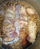 Bò luộc mắm gừng