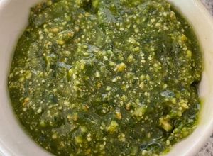 Une photo de Pesto aux noix de cajou