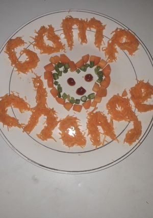 A picture of Carrot squash.