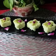 Easy Kalakand Sweets A picture of Easy Kalakand Sweets.