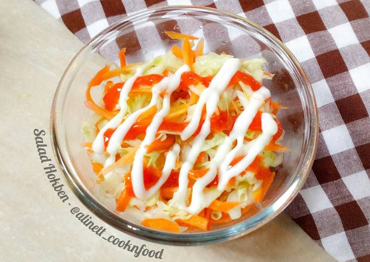 Cara Mudah Menyiapkan Salad Hokben Enak Banget