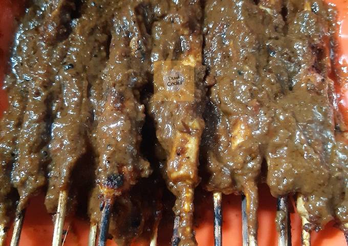 Resep 19. Sate Ayam Bumbu Kacang Anti Gagal