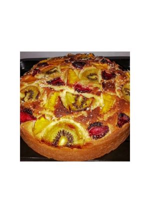 Foto resep Fruits Pastry Cake