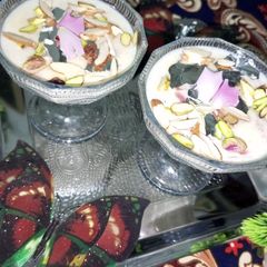 A picture of Rice kheer.