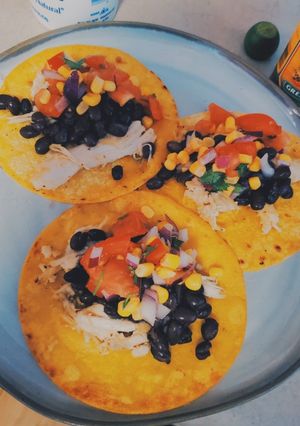 A picture of Tacos De Pollo.