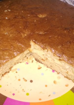 Una foto de Torta de vainilla económica