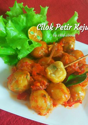 Foto resep Cilok Petir Keju