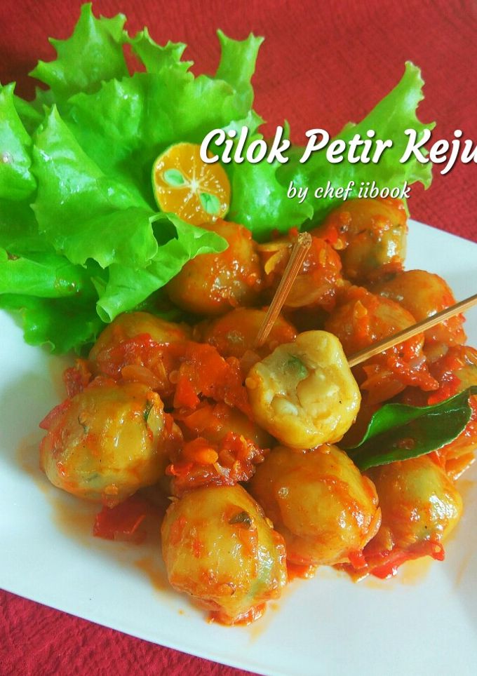 Foto resep Cilok Petir Keju