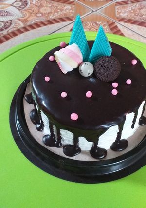 Foto resep Tart Brownies Kukus 1 Telur