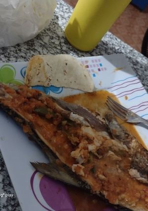 Una foto de Jurel azada
