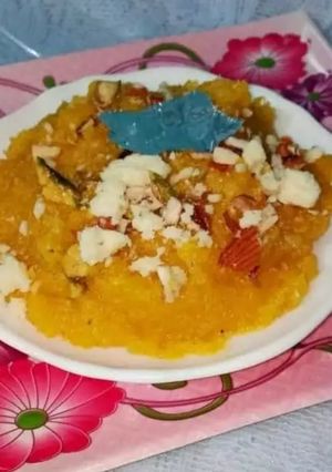 A picture of Pethy Ka halwa.
