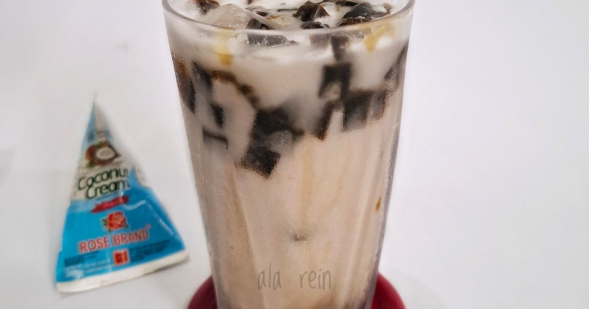 Es Cao (Cincau) Santan Gula Merah