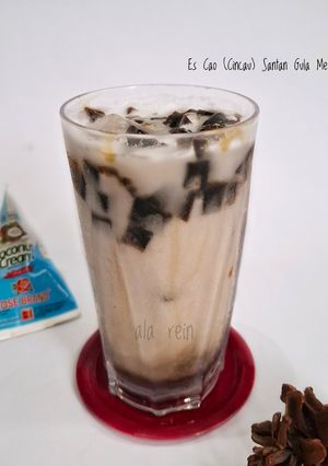 Foto resep Es Cao (Cincau) Santan Gula Merah