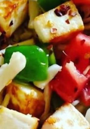 A picture of Paneer Veggies Salad.
