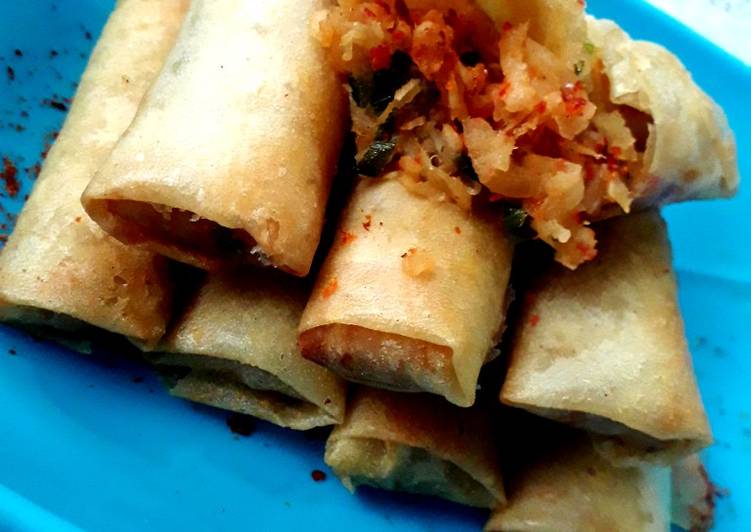 LUMPIA Malang Mini Pedas (isi Bengkoang)