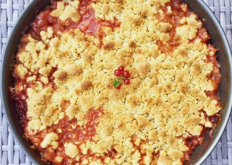 Comment Cuisiner Crumble abricot-pêche-nectarine