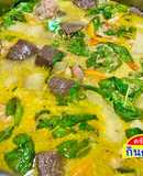 แกงเขียวหวานไก่ใส่ฟัก