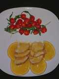 Pollo a la naranja