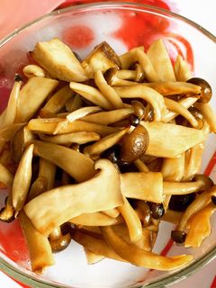 Hình của món Nấm Nướng Miso (Món Chay).