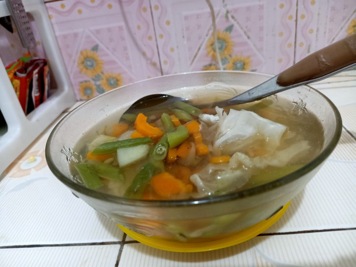 Standar Resep memasak Sop sayur bening simple ala rumahan dijamin sedap