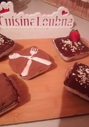 صورة لوصفة تحلية رمضانية بالموز والشكولا