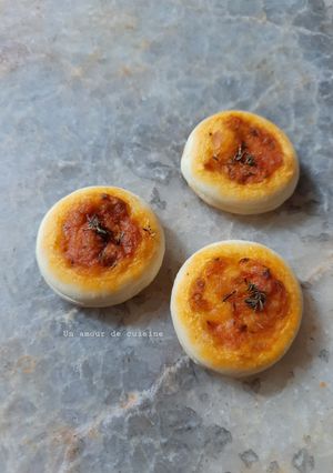 Une photo de Mini pizzas apéro 🍕