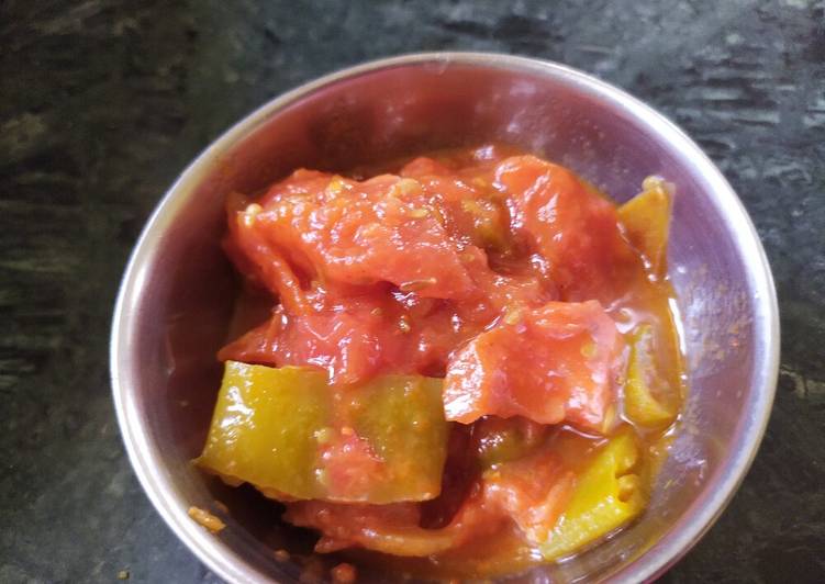 Tomato and Green Chilli Chutney