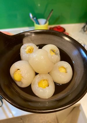 Hình của món Chè sen nhãn.