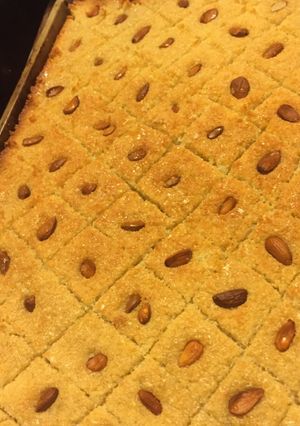 صورة لوصفة بسبوسه 😋