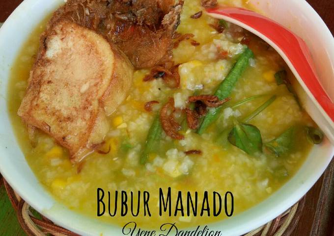 Resep Bubur Manado #Dandelion, Enak Banget