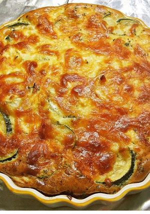 A picture of Zucchini Fritata.
