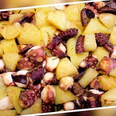 Polpo e patate al forno A picture of Polpo e patate al forno.