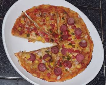 Easy Cooking Recipe Satisfying and Delicious Pizza without Cheese Delicious and Healthy