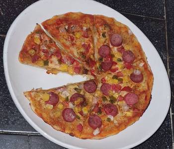 Popular Recipe Satisfying and Delicious Pizza without Cheese Yummy