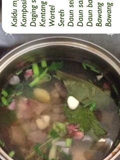 Foto resep Kaldu sapi mpasi