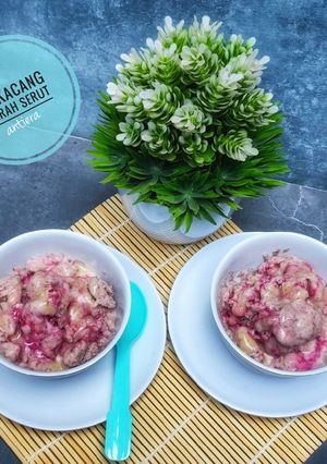 Foto resep Es Kacang Merah Serut