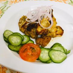 A picture of Chicken tawa kabab.